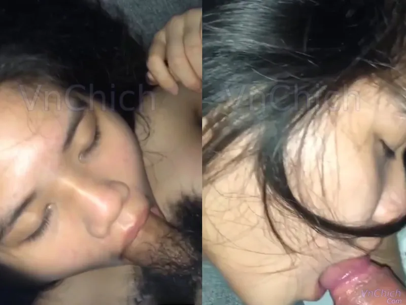 Em học sinh 2k5 ngại ngùng liếm cây hàng trước máy quay